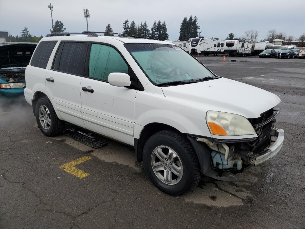 2005 Honda Pilot Exl VIN: 2HKYF18585H508749 Lot: 85999124