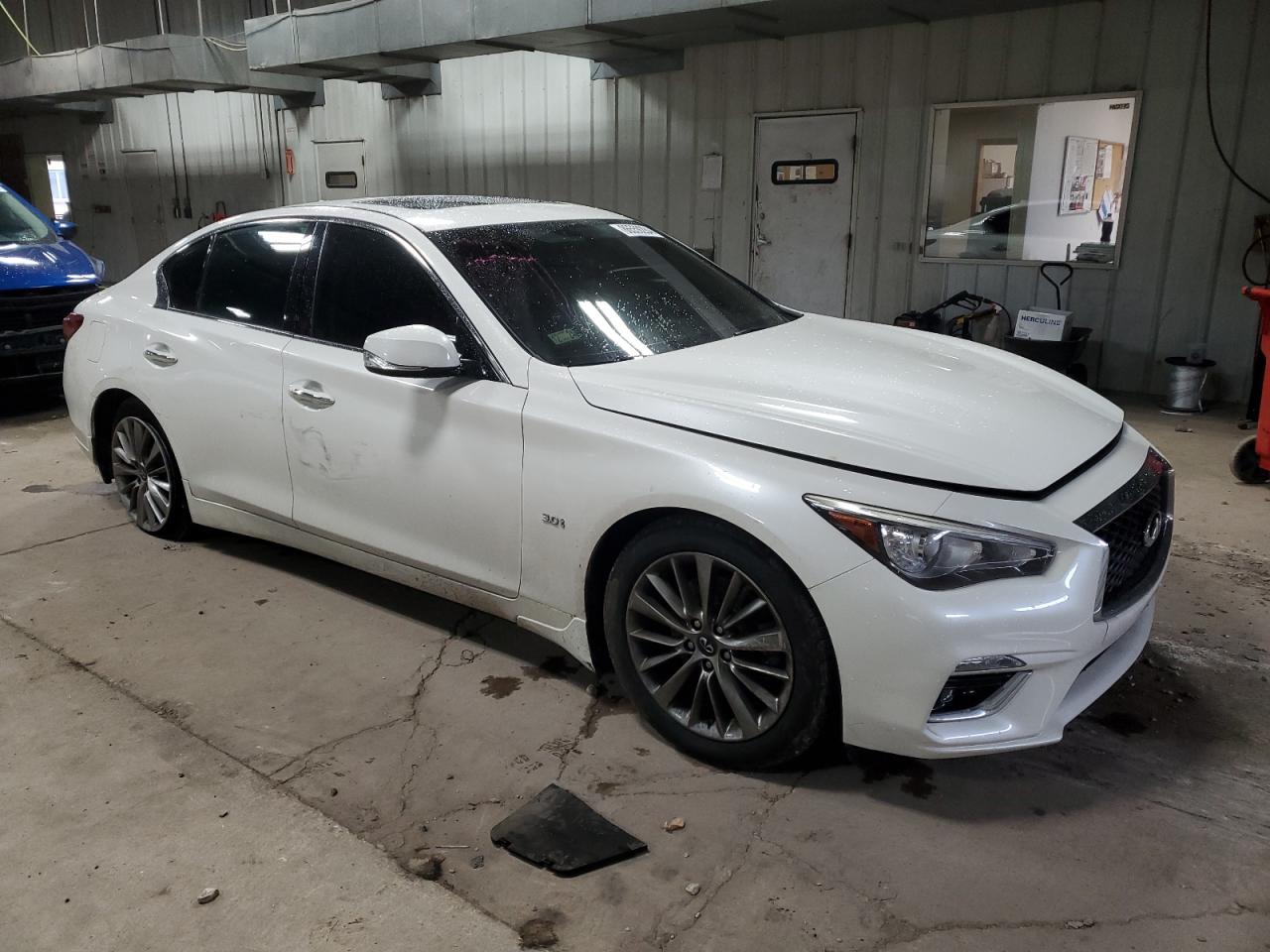 2018 Infiniti Q50 Luxe VIN: JN1EV7AR2JM610606 Lot: 86559284