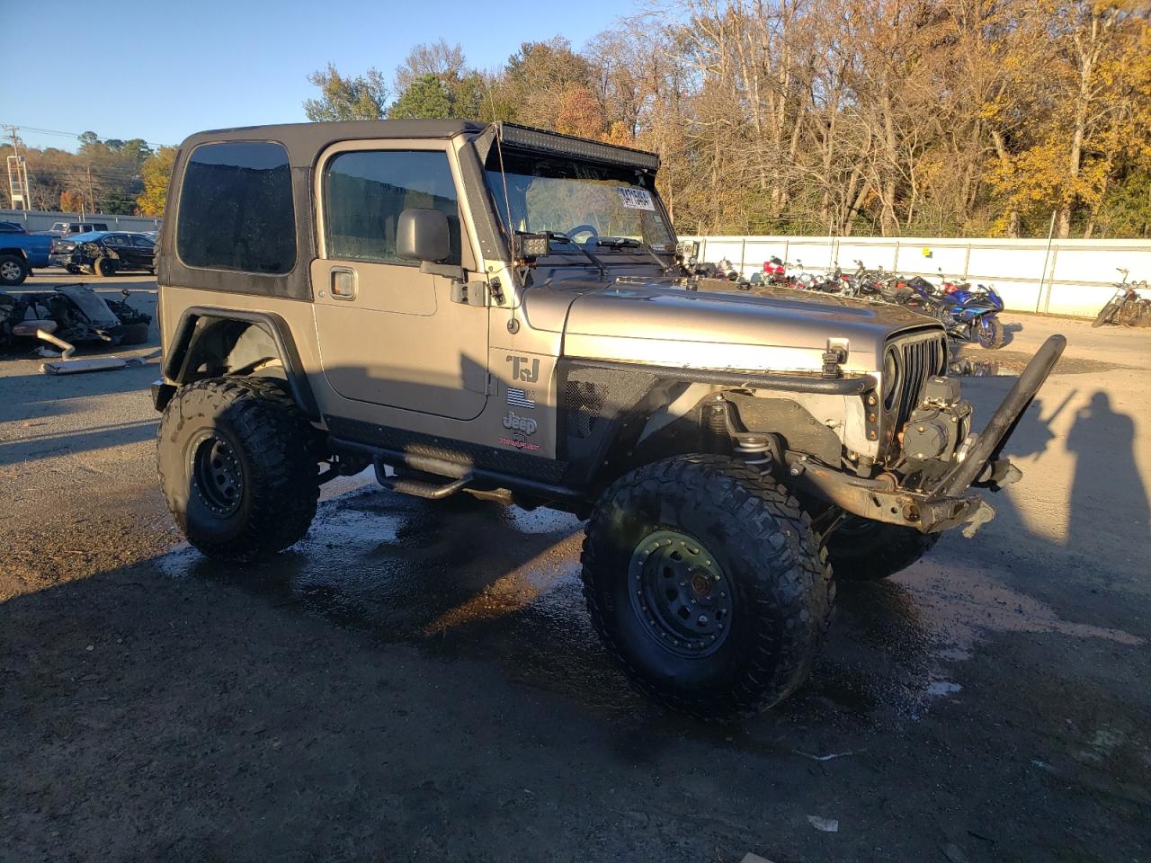 2004 Jeep Wrangler / Tj Rubicon VIN: 1J4FA69S74P787812 Lot: 84715464