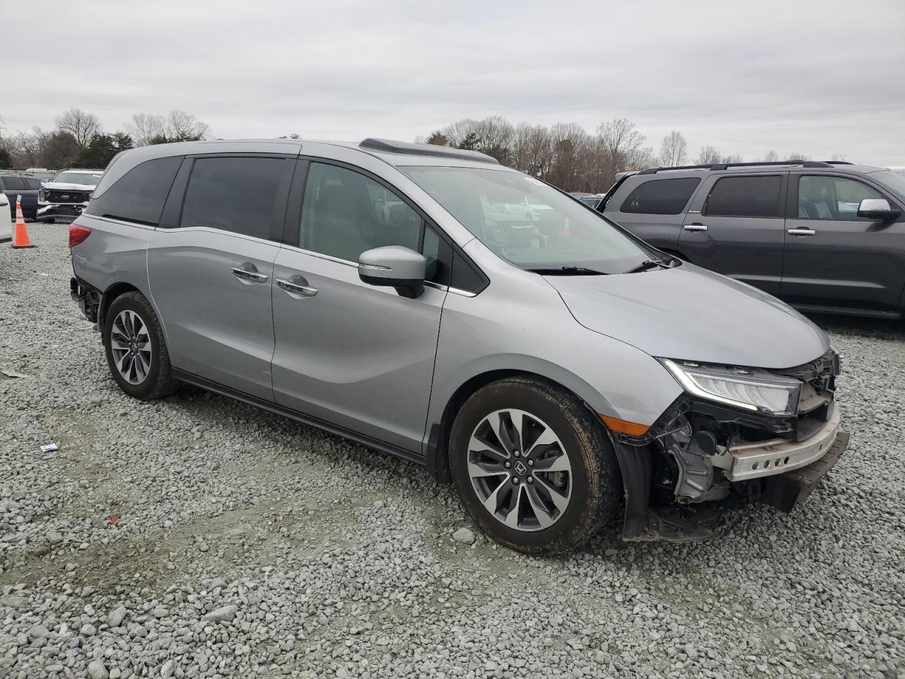 2022 Honda Odyssey Exl VIN: 5FNRL6H73NB004636 Lot: 84891724