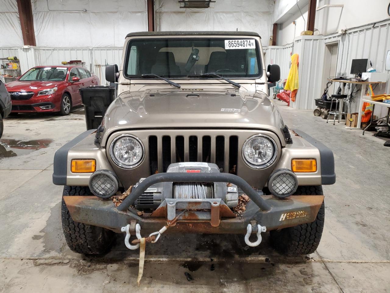 2004 Jeep Wrangler / Tj Rubicon VIN: 1J4FA69S34P785281 Lot: 86594874