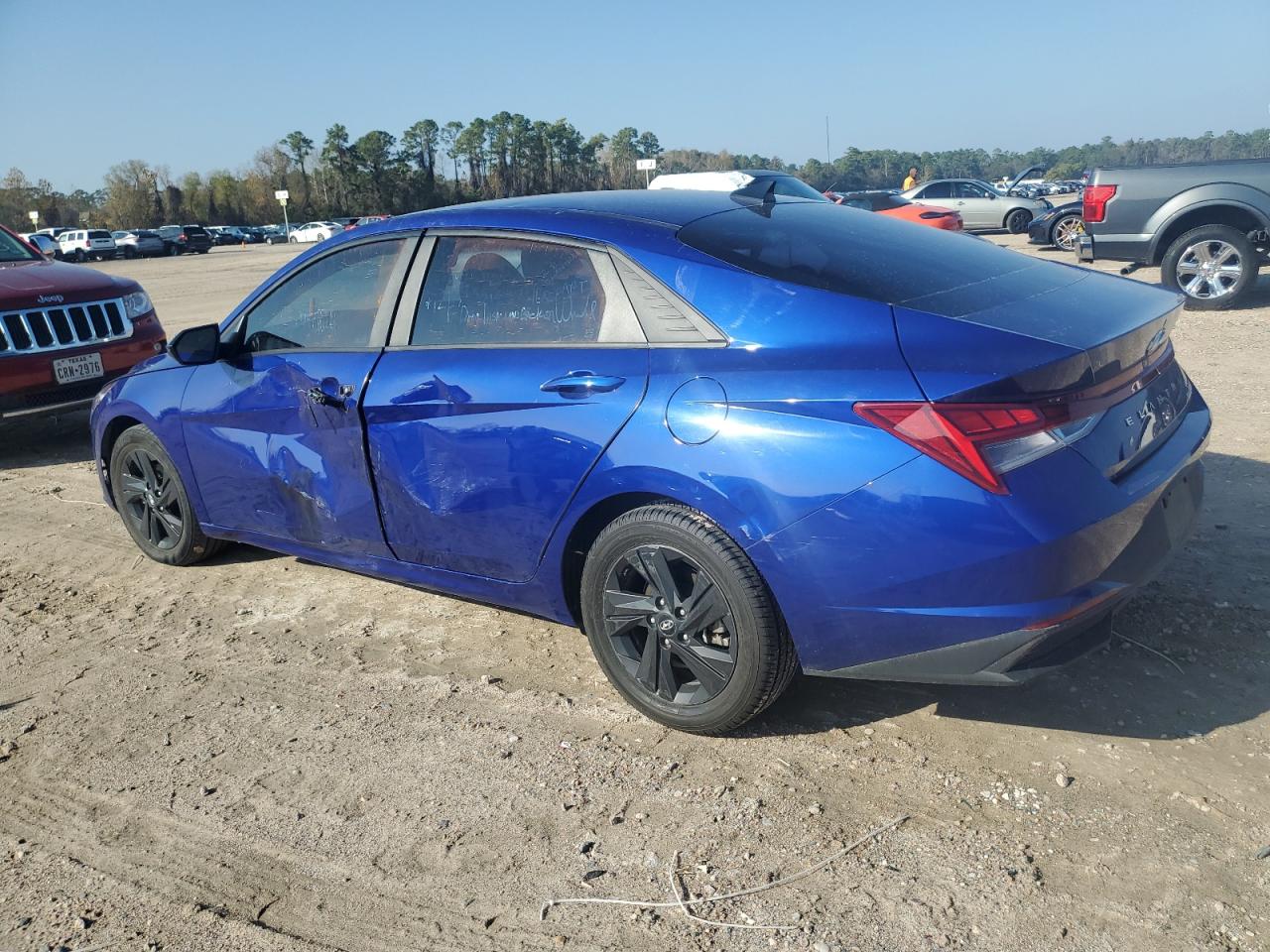 KMHLM4AJ4MU006801 2021 Hyundai Elantra Blue