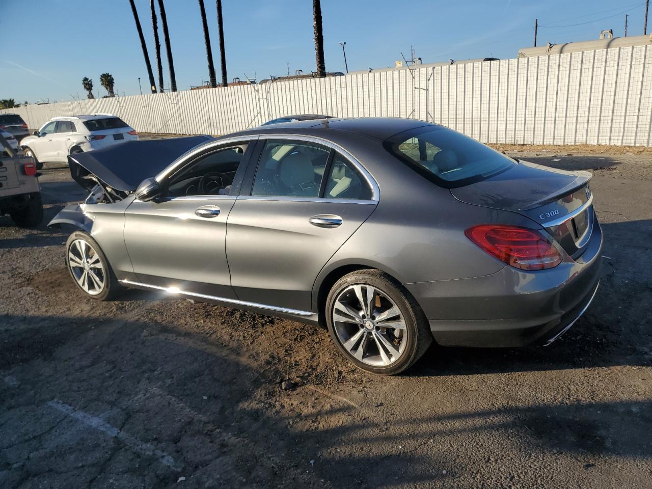 2017 Mercedes-Benz C 300 VIN: 55SWF4JB1HU186899 Lot: 85483374