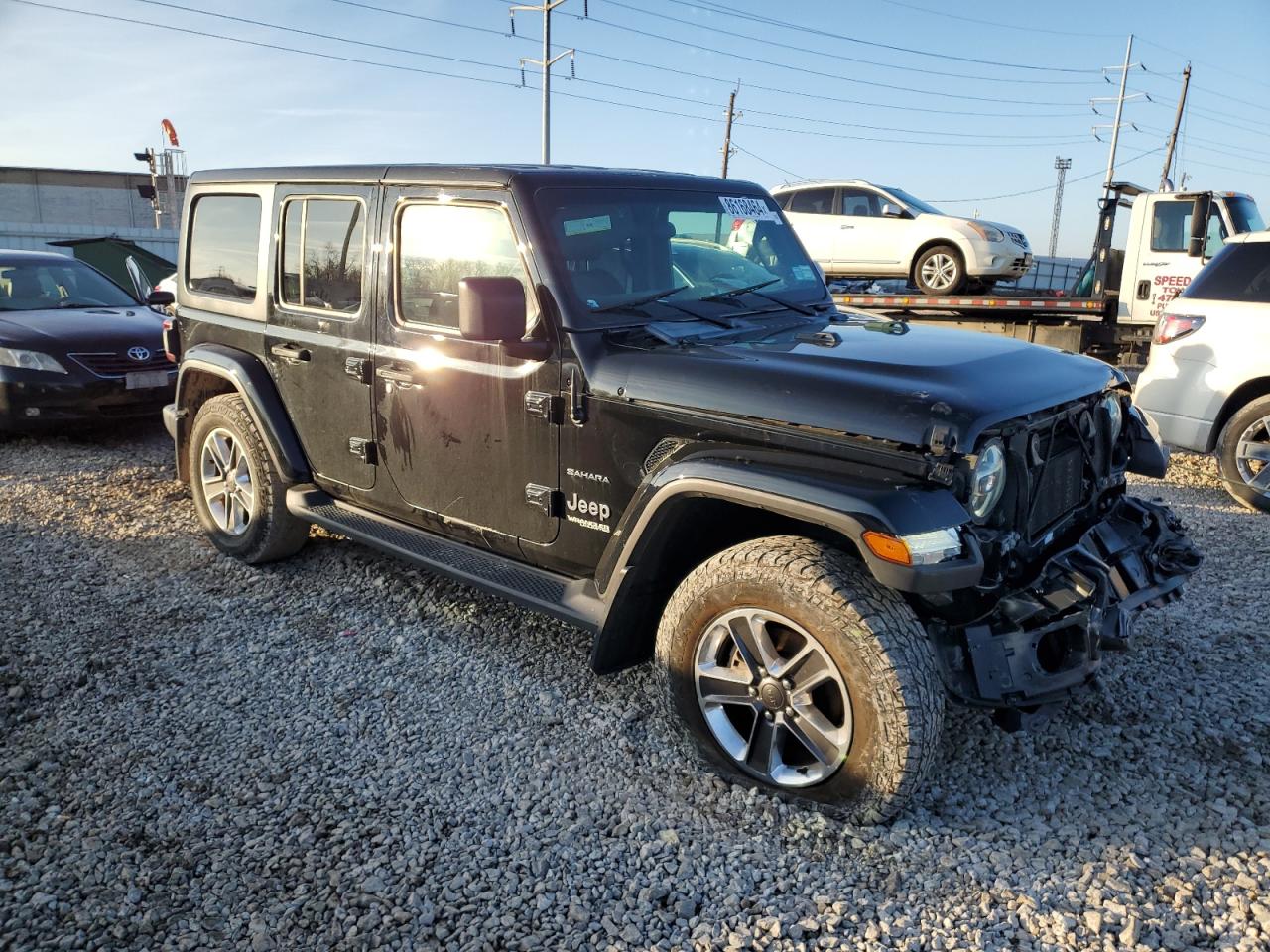 2019 Jeep Wrangler Unlimited Sahara VIN: 1C4HJXEN5KW690485 Lot: 86168464