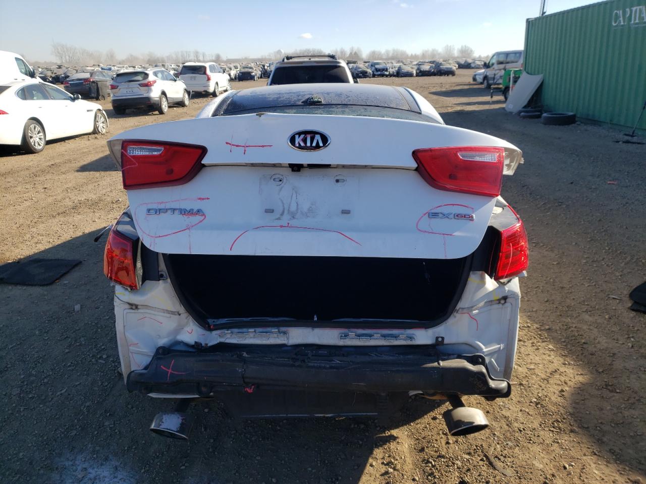 2015 Kia Optima Ex VIN: 5XXGN4A77FG475039 Lot: 82182464