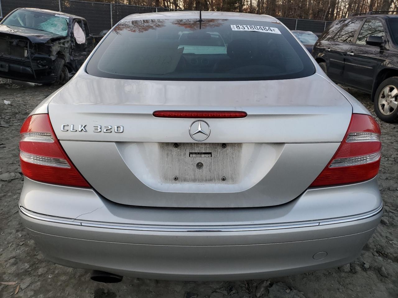 2005 Mercedes-Benz Clk 320C VIN: WDBTJ65J95F150187 Lot: 83180484