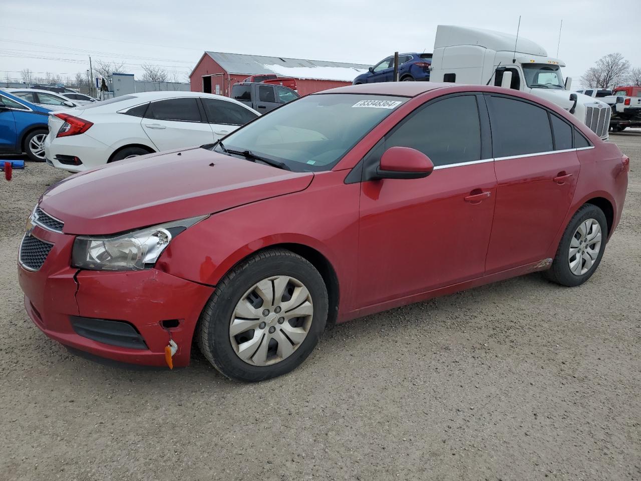 2012 Chevrolet Cruze Lt VIN: 1G1PF5SC2C7142811 Lot: 83348364