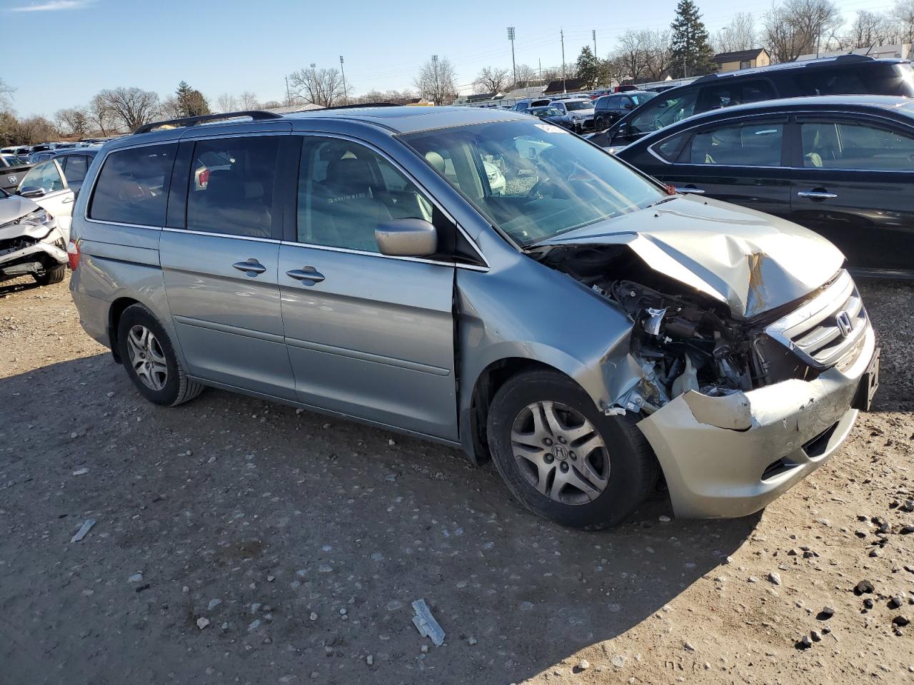 2007 Honda Odyssey Exl VIN: 5FNRL38607B095230 Lot: 84910874