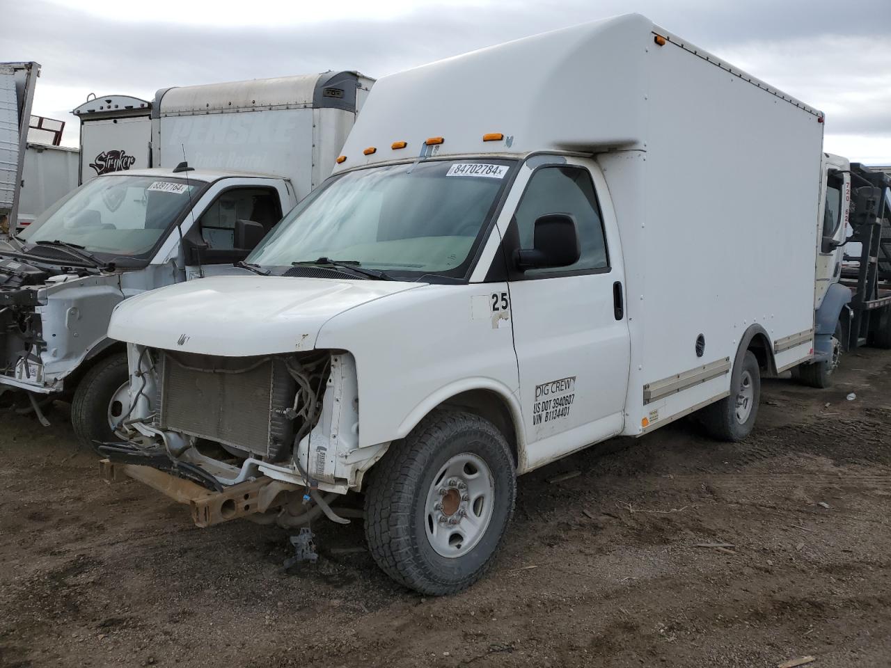 2011 Chevrolet Express G3500 VIN: 1GB0G2CG4B1134401 Lot: 84702784