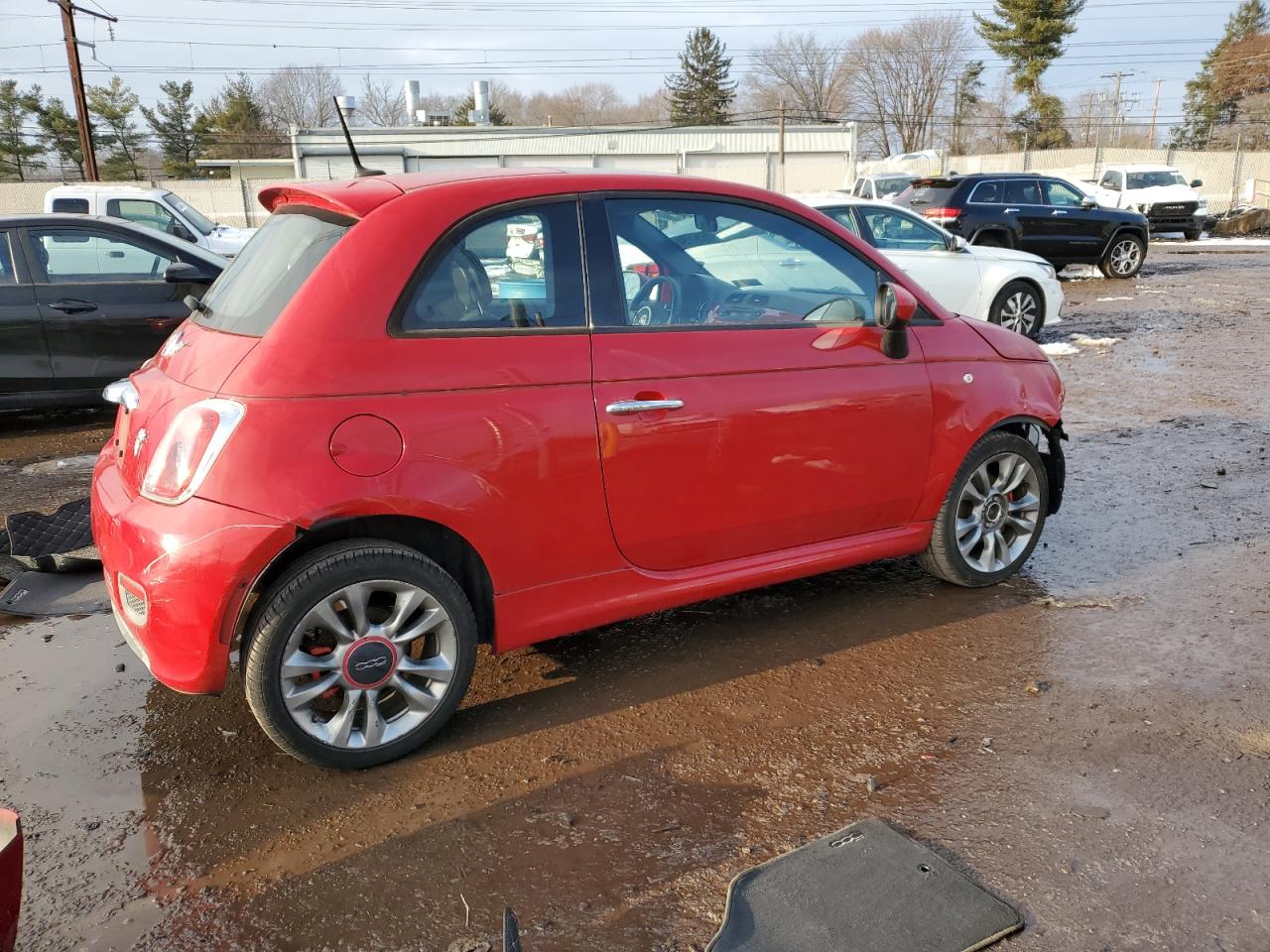 2015 Fiat 500 Sport VIN: 3C3CFFBR8FT613560 Lot: 86061794