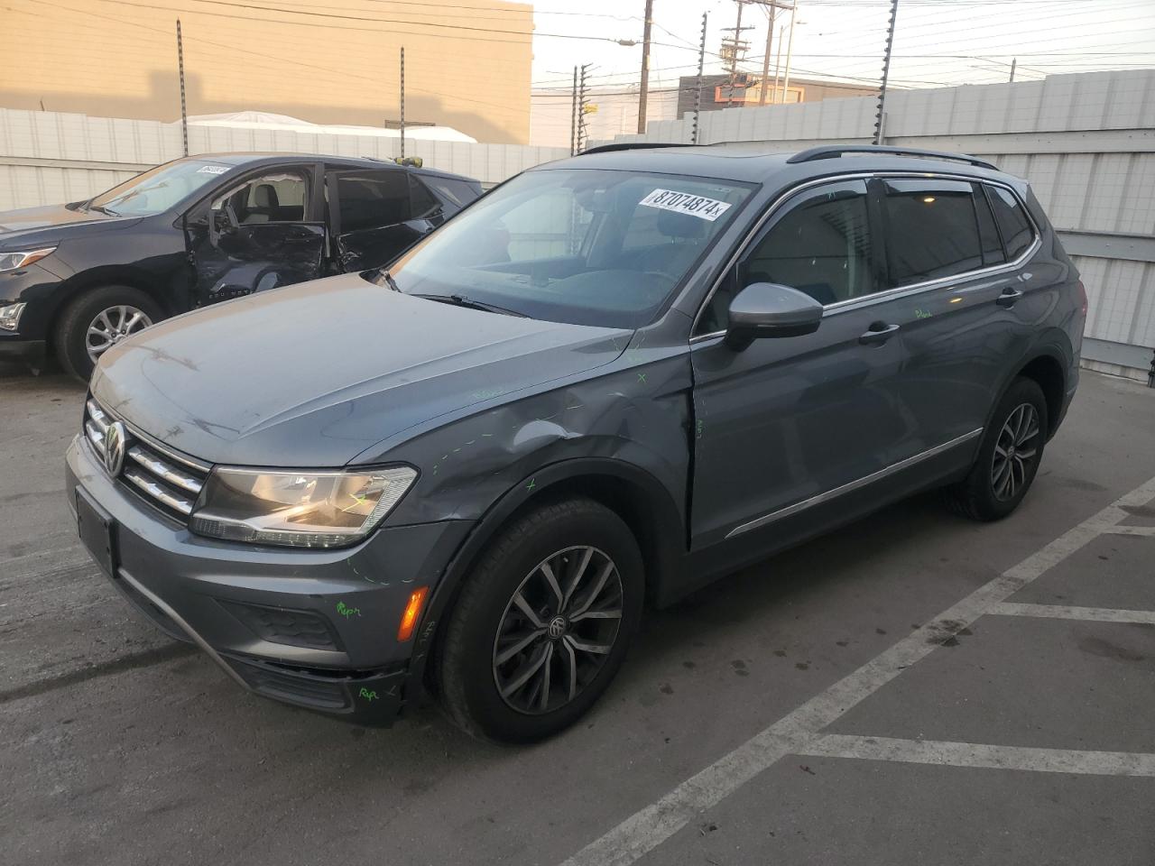 2018 Volkswagen Tiguan Se VIN: 3VV3B7AX9JM211791 Lot: 87074874