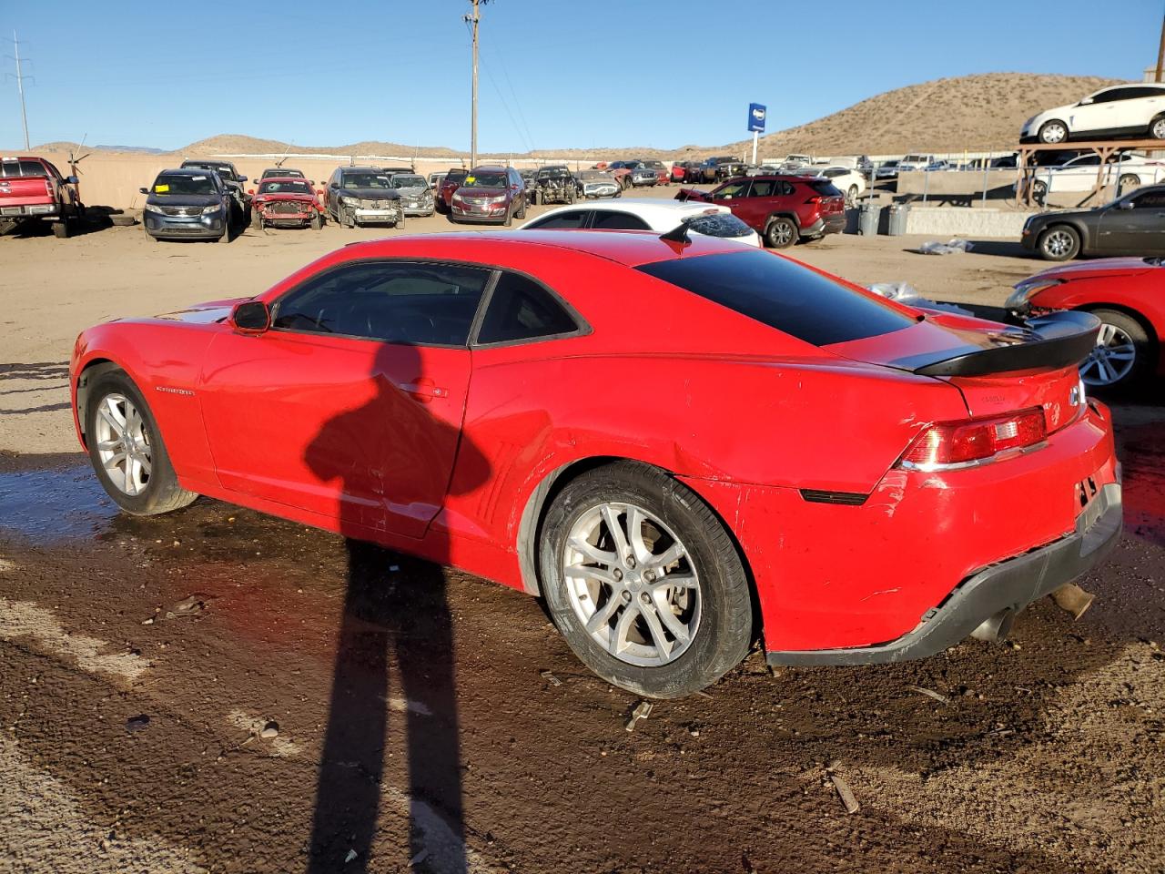 2014 Chevrolet Camaro Ls VIN: 2G1FA1E39E9174185 Lot: 84449334