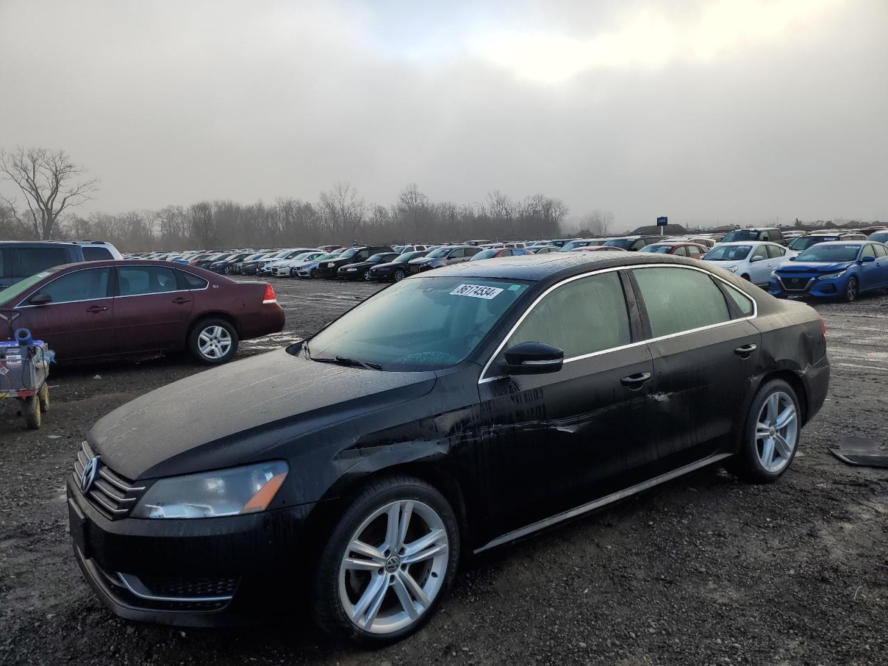 2014 Volkswagen Passat Se VIN: 1VWBN7A38EC056007 Lot: 86174534