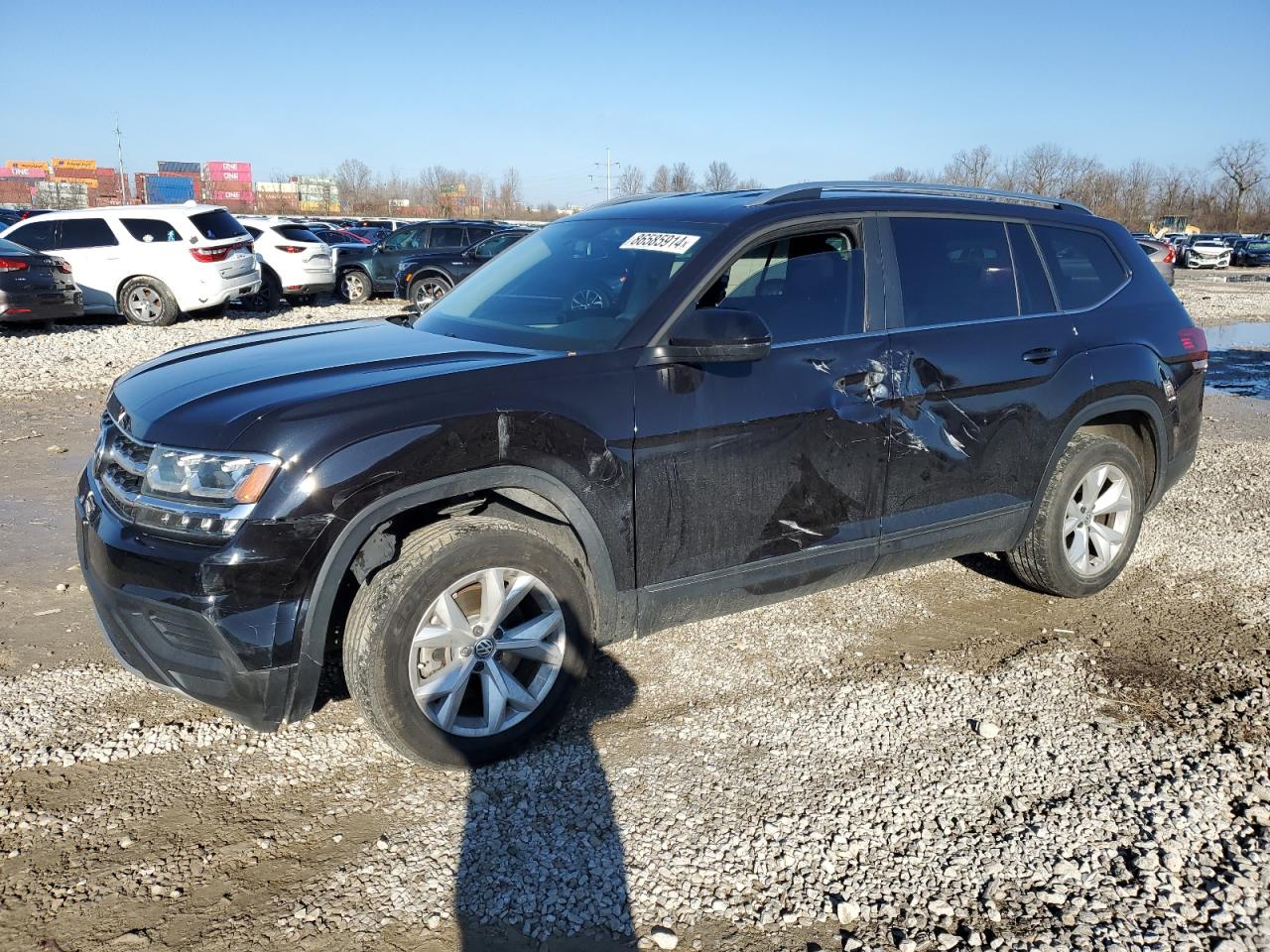 2018 Volkswagen Atlas S VIN: 1V2AP2CA8JC599051 Lot: 86585914