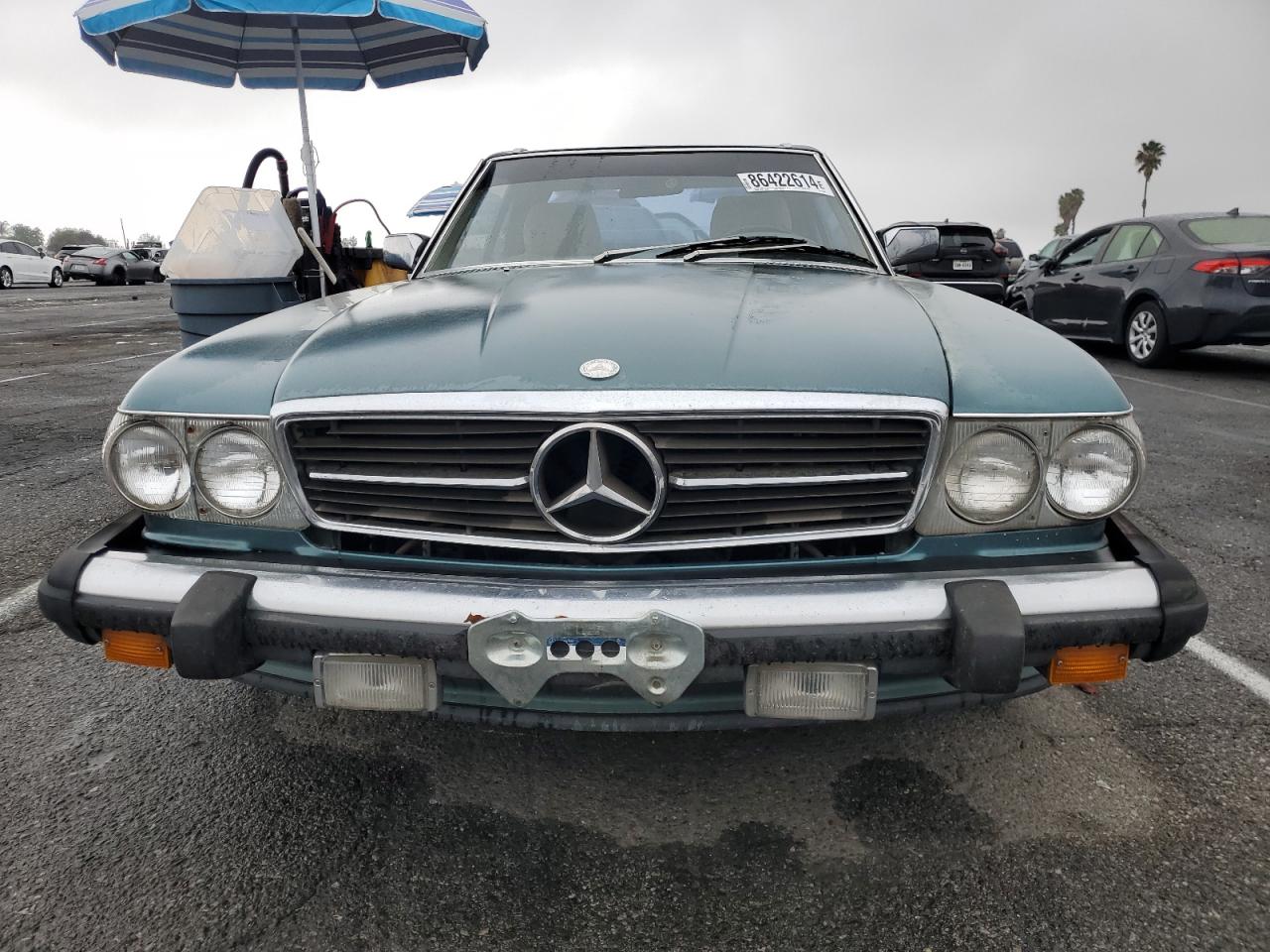 1989 Mercedes-Benz 560 Sl VIN: WDBBA48D7KA100368 Lot: 86422614