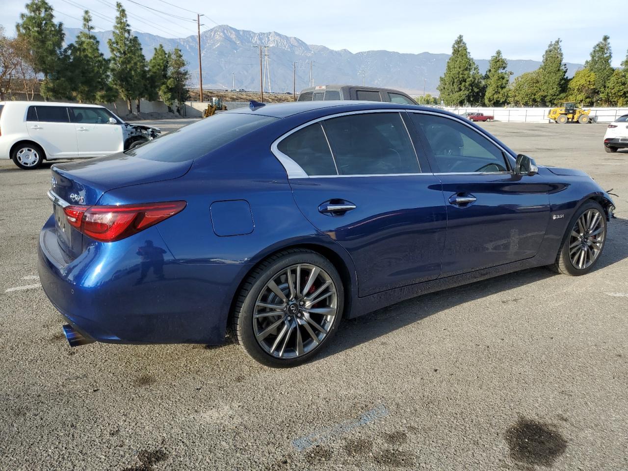 2019 Infiniti Q50 Red Sport 400 VIN: JN1FV7AP1KM780024 Lot: 86755684