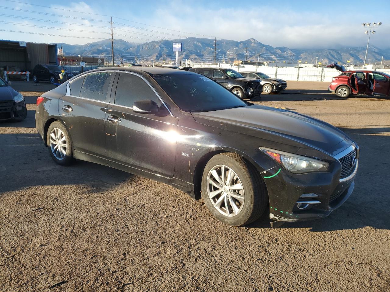 2017 Infiniti Q50 Premium VIN: JN1EV7AR0HM830921 Lot: 86754164