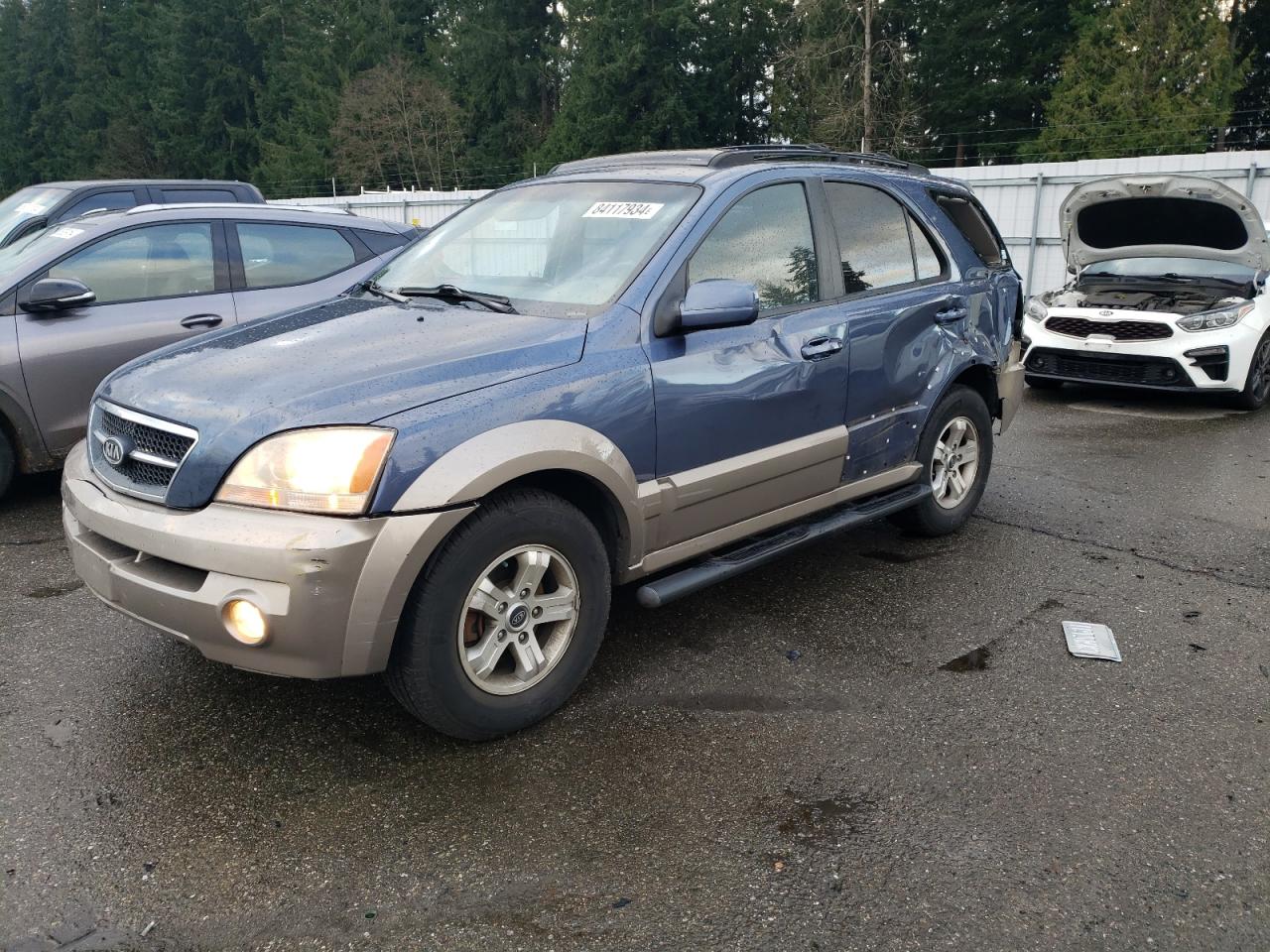 2004 Kia Sorento Ex VIN: KNDJC733345295940 Lot: 84117934