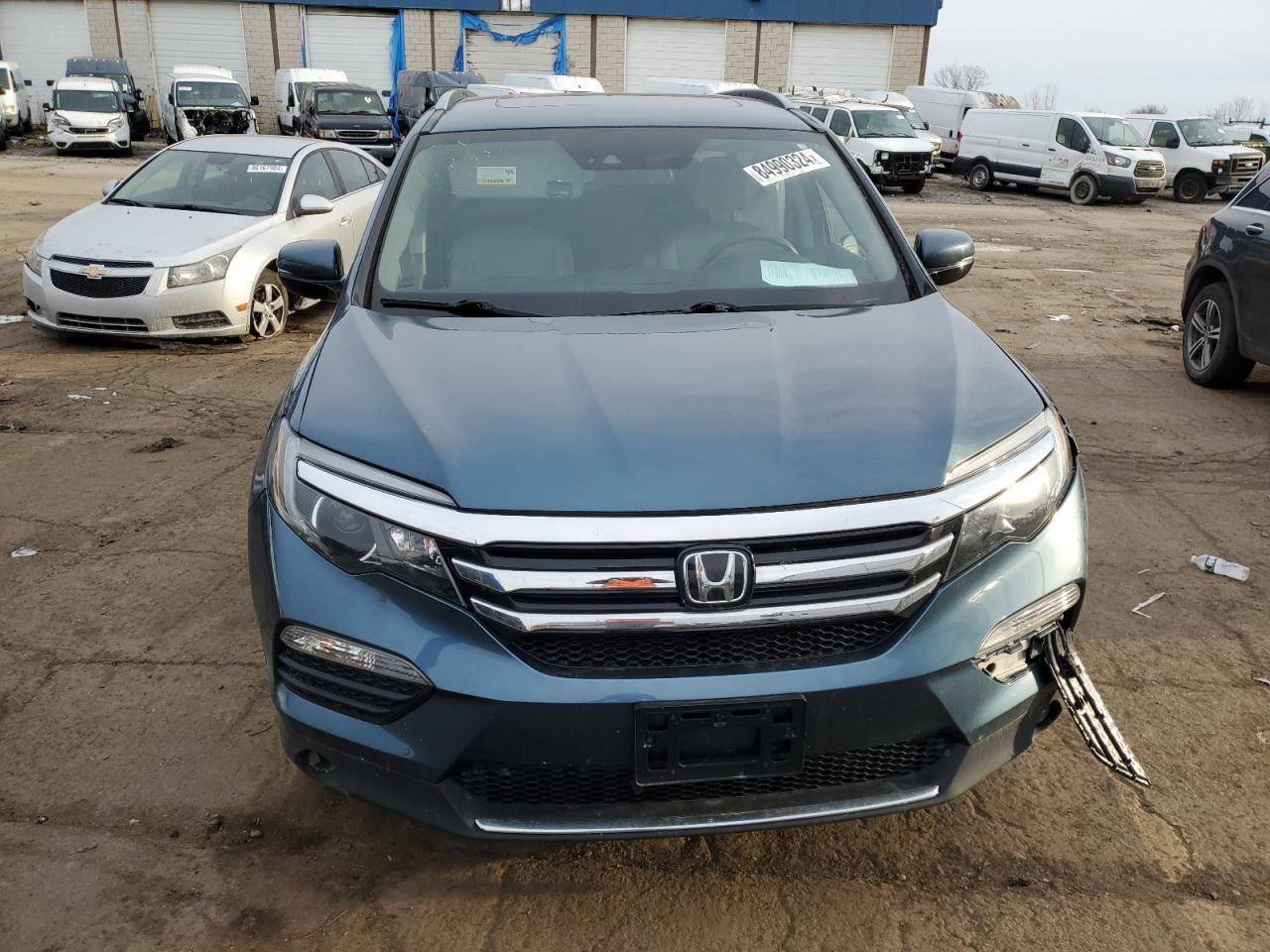 2017 Honda Pilot Elite VIN: 5FNYF6H02HB020630 Lot: 84990324