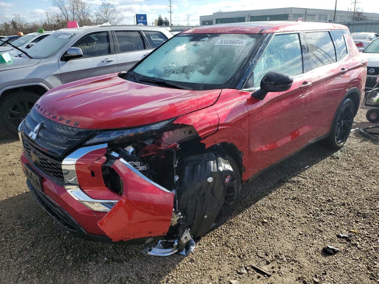 2022 Mitsubishi Outlander Se VIN: JA4J4UA84NZ069775 Lot: 83036604