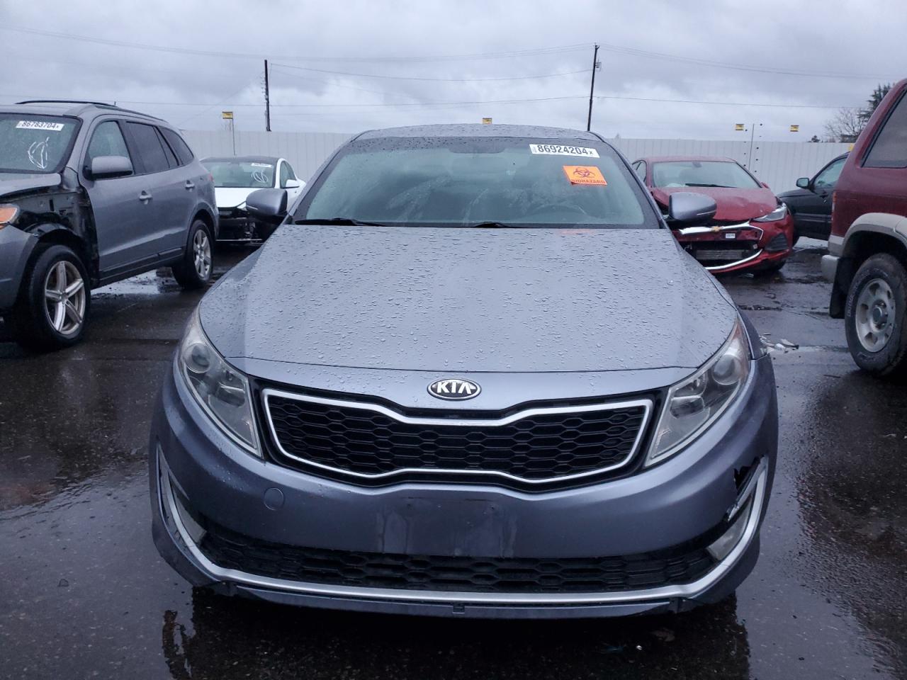 2011 Kia Optima Hybrid VIN: KNAGM4AD2B5002654 Lot: 86924204