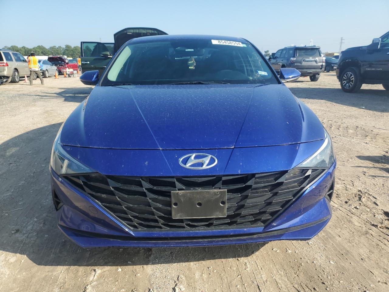 KMHLM4AJ4MU006801 2021 Hyundai Elantra Blue