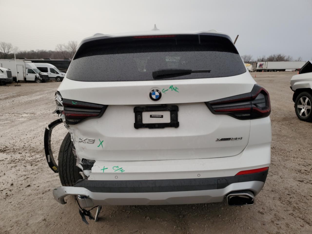 2022 BMW X3 xDrive30I VIN: 5UX53DP05N9L24279 Lot: 86180194