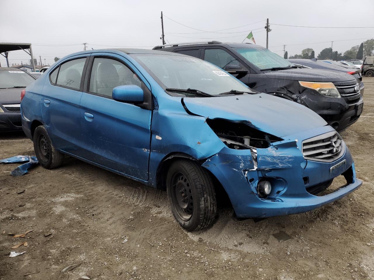 2017 Mitsubishi Mirage G4 Es VIN: ML32F3FJ0HHF11185 Lot: 86434654