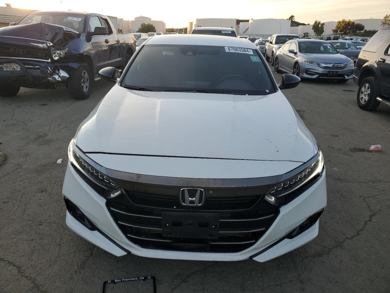 2021 Honda Accord Sport VIN: 1HGCV1F32MA052687 Lot: 87083504