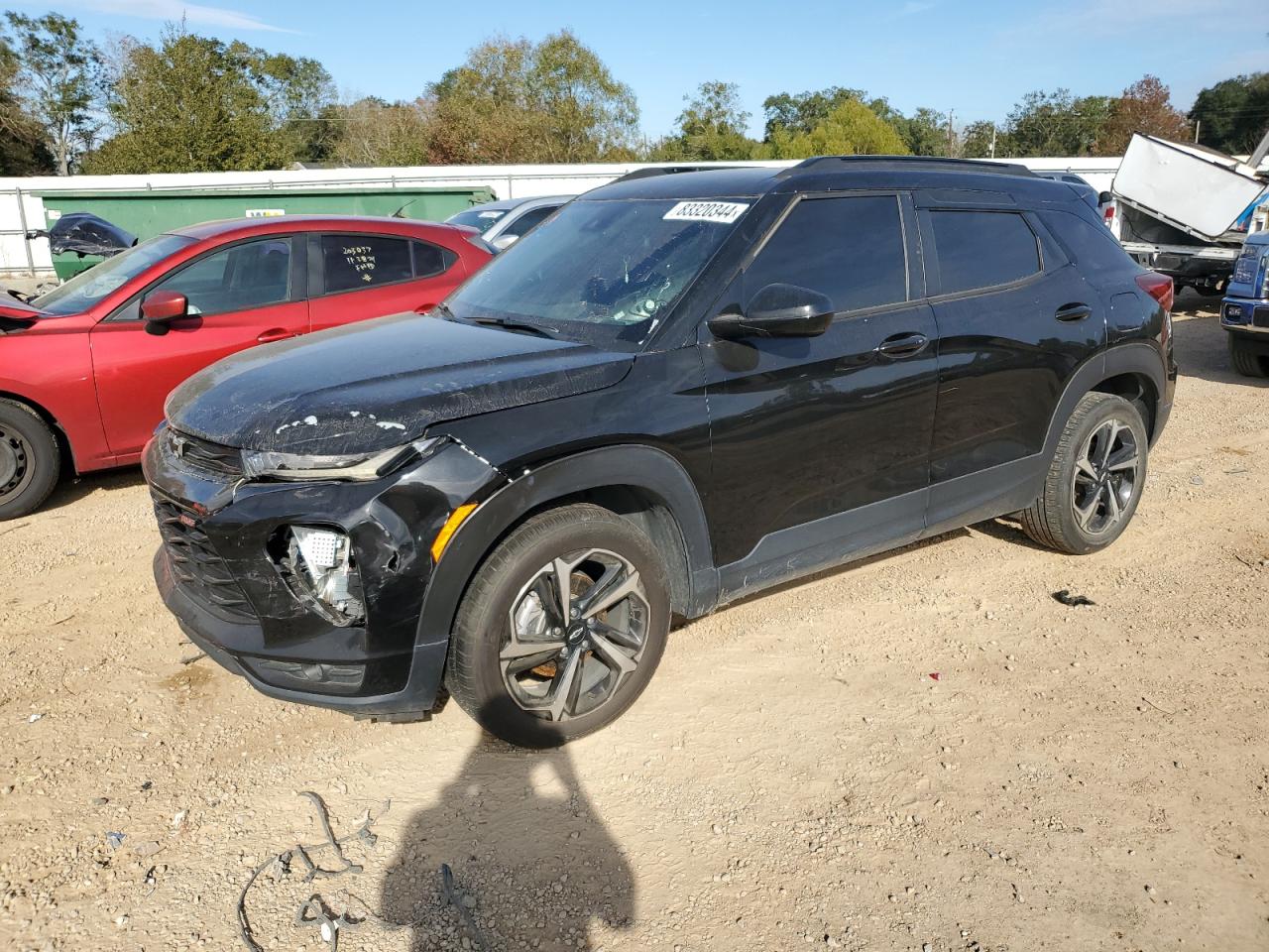 2022 Chevrolet Trailblazer Rs VIN: KL79MTSL7NB057552 Lot: 83320344