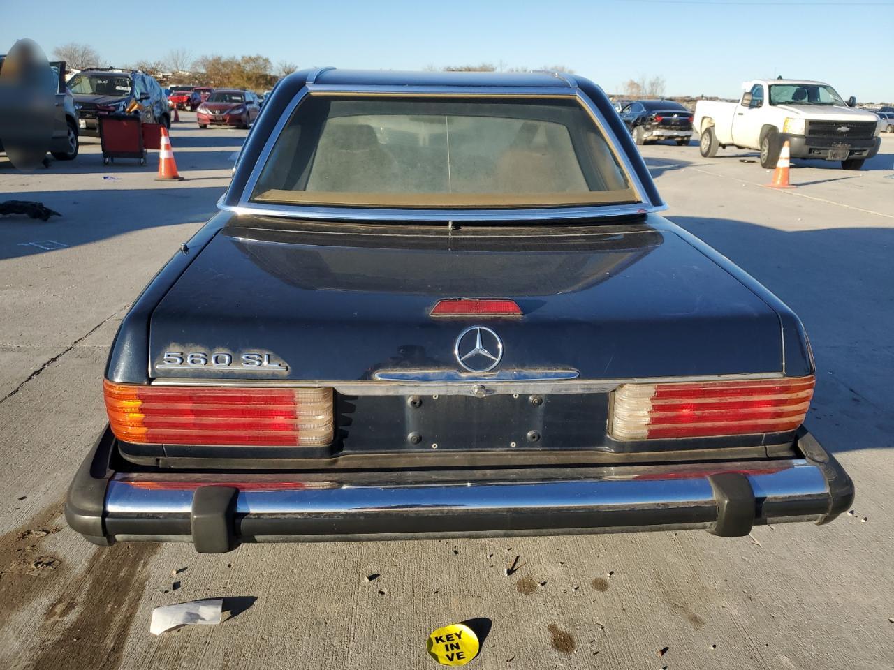 1988 Mercedes-Benz 560 Sl VIN: WDBBA48D9JA089761 Lot: 86198784