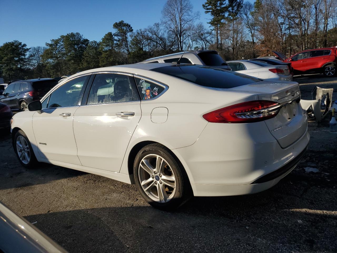 3FA6P0LU8JR140227 2018 Ford Fusion Se Hybrid