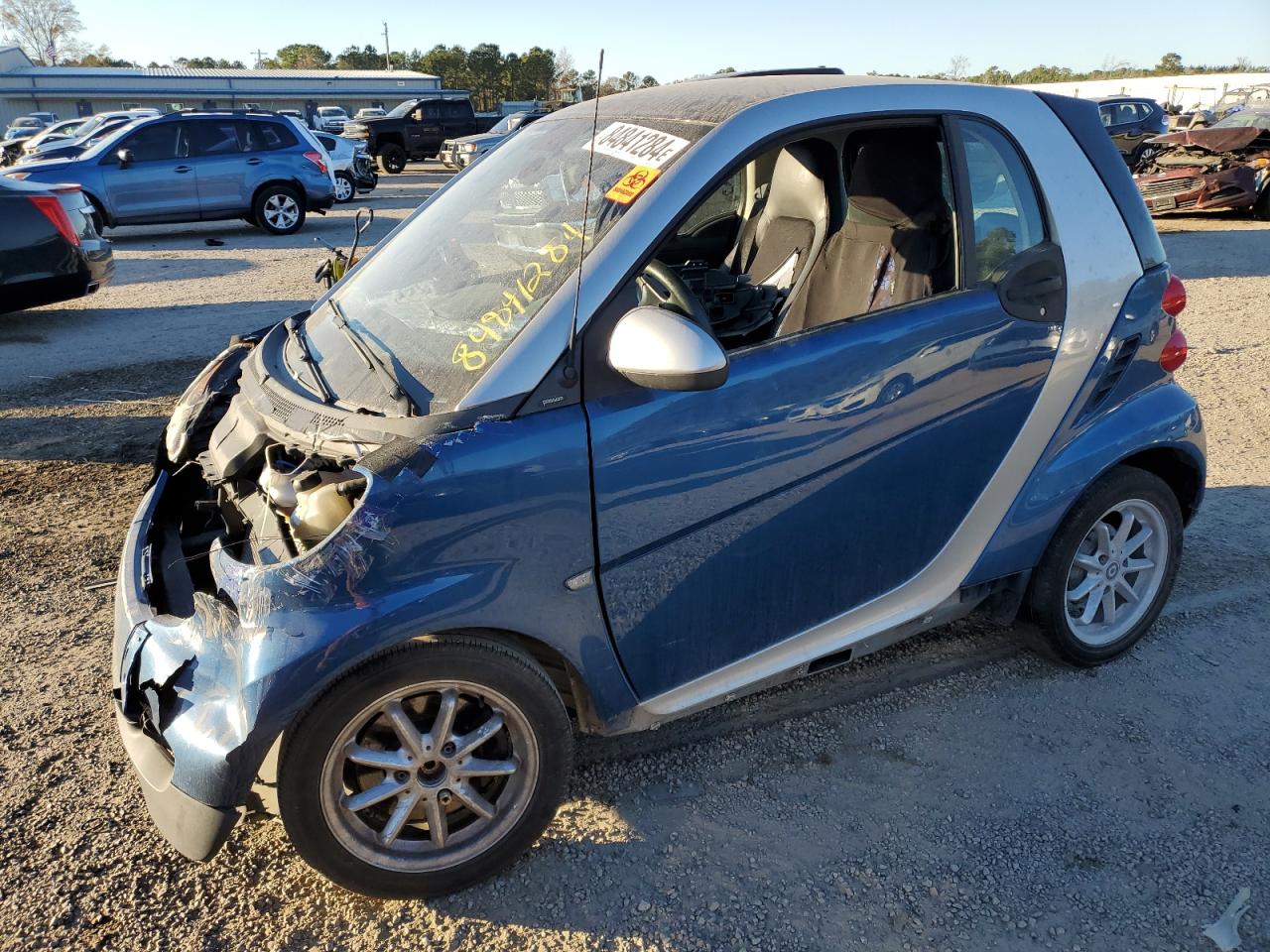 2008 Smart Fortwo Pure VIN: WMEEJ31X98K169211 Lot: 84841284