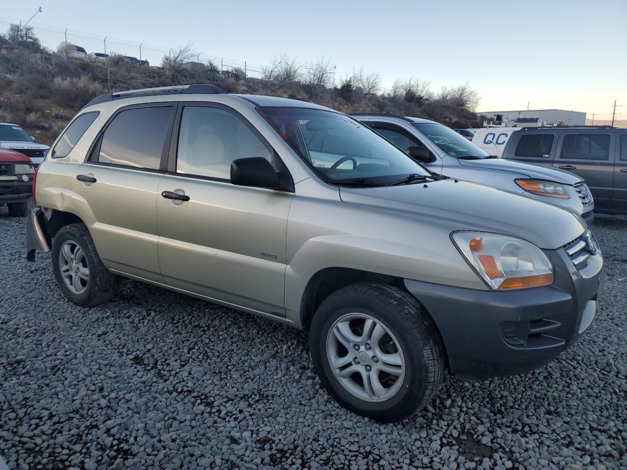 2007 Kia Sportage Ex VIN: KNDJE723077394624 Lot: 85472424