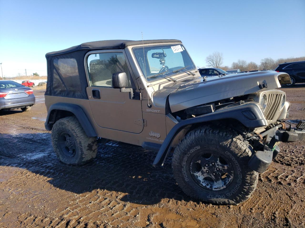 2003 Jeep Wrangler / Tj Sport VIN: 1J4FA49S83P323124 Lot: 85453414