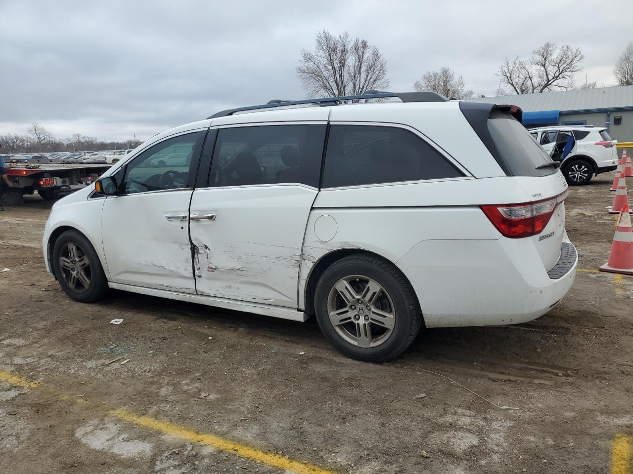 2011 Honda Odyssey Touring VIN: 5FNRL5H96BB091181 Lot: 85758824