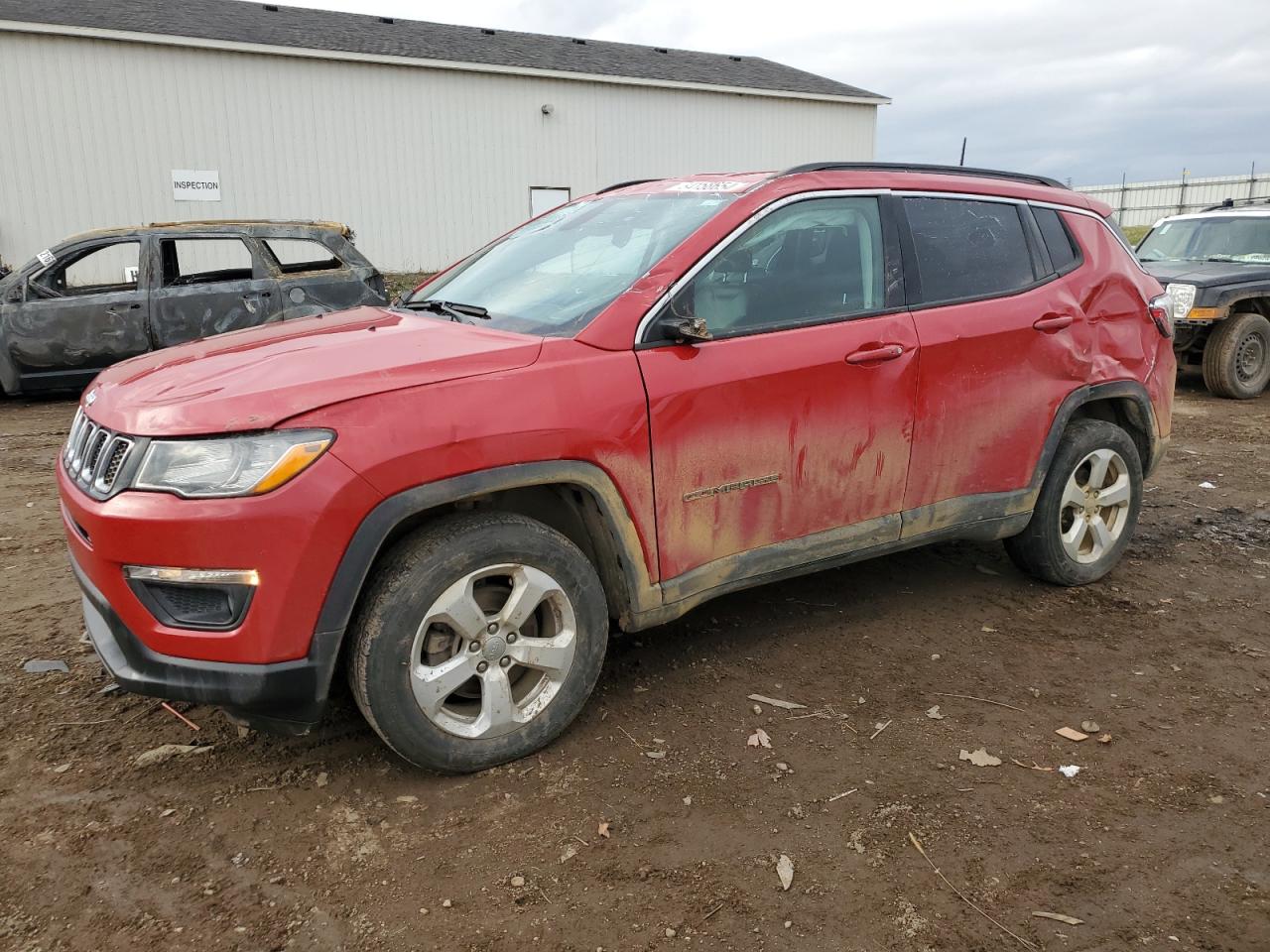 2018 Jeep Compass Latitude VIN: 3C4NJDBB4JT484431 Lot: 84158654