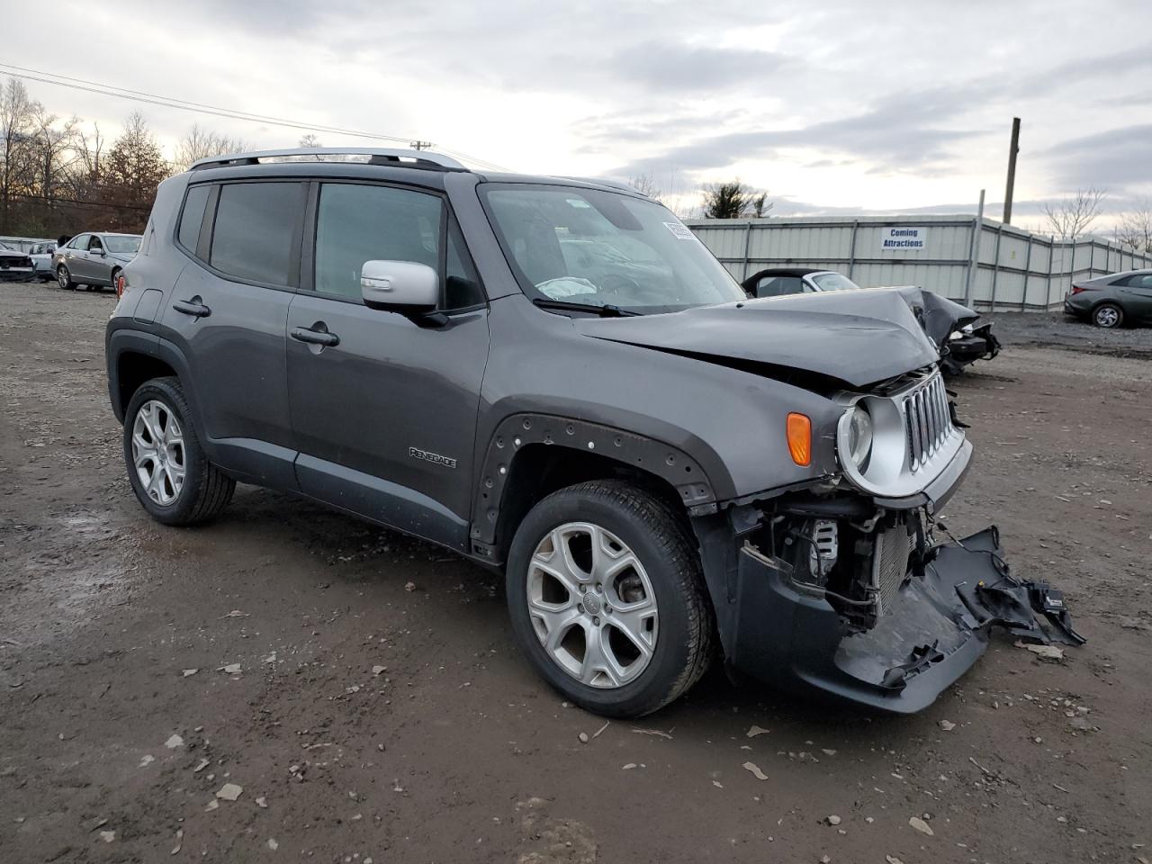 2018 Jeep Renegade Limited VIN: ZACCJBDB0JPH46137 Lot: 85928554