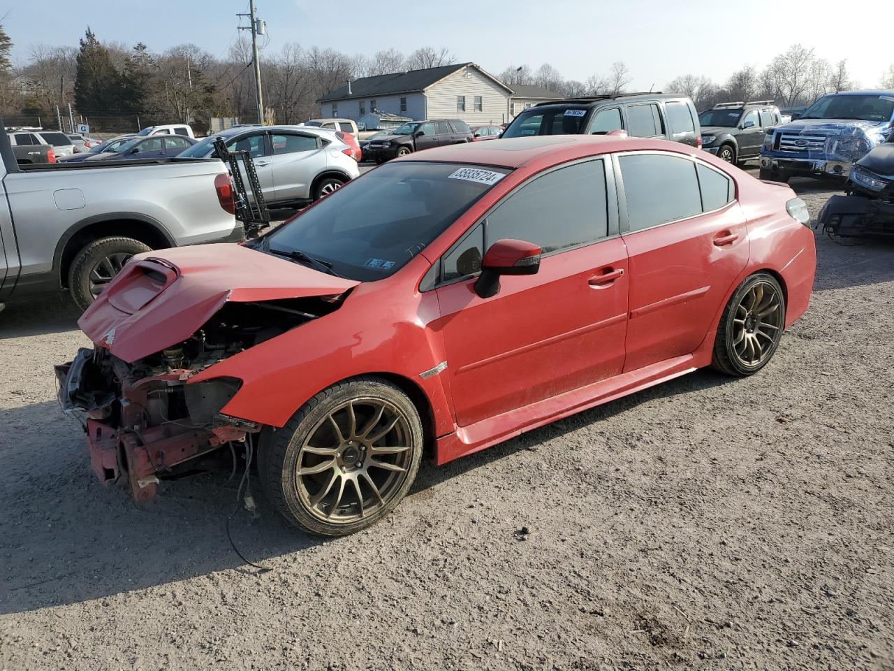 2016 Subaru Wrx Limited VIN: JF1VA1L64G9834695 Lot: 85835724