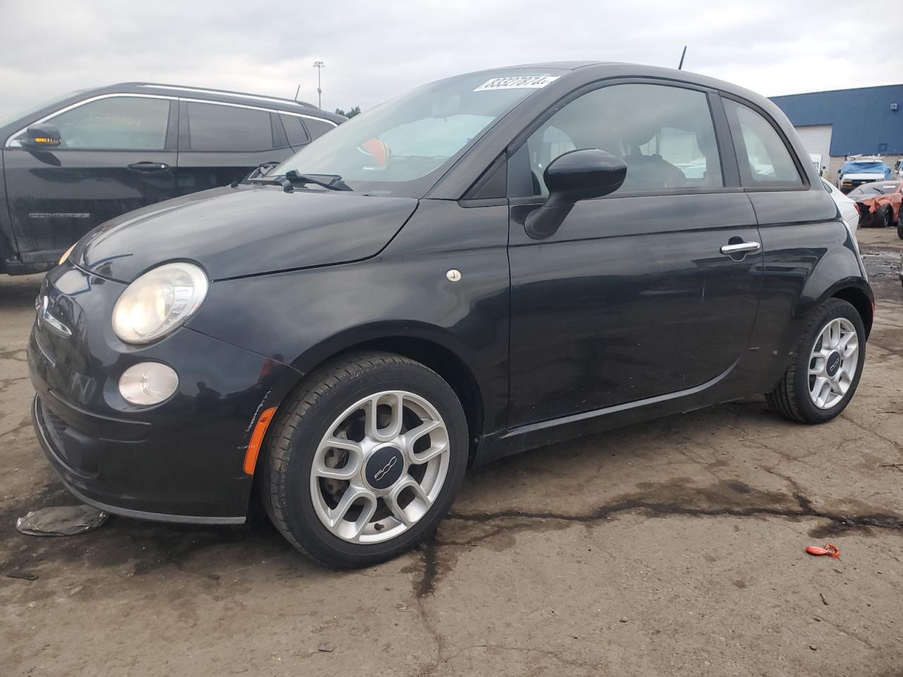 2013 Fiat 500 Pop VIN: 3C3CFFAR6DT707595 Lot: 83327874