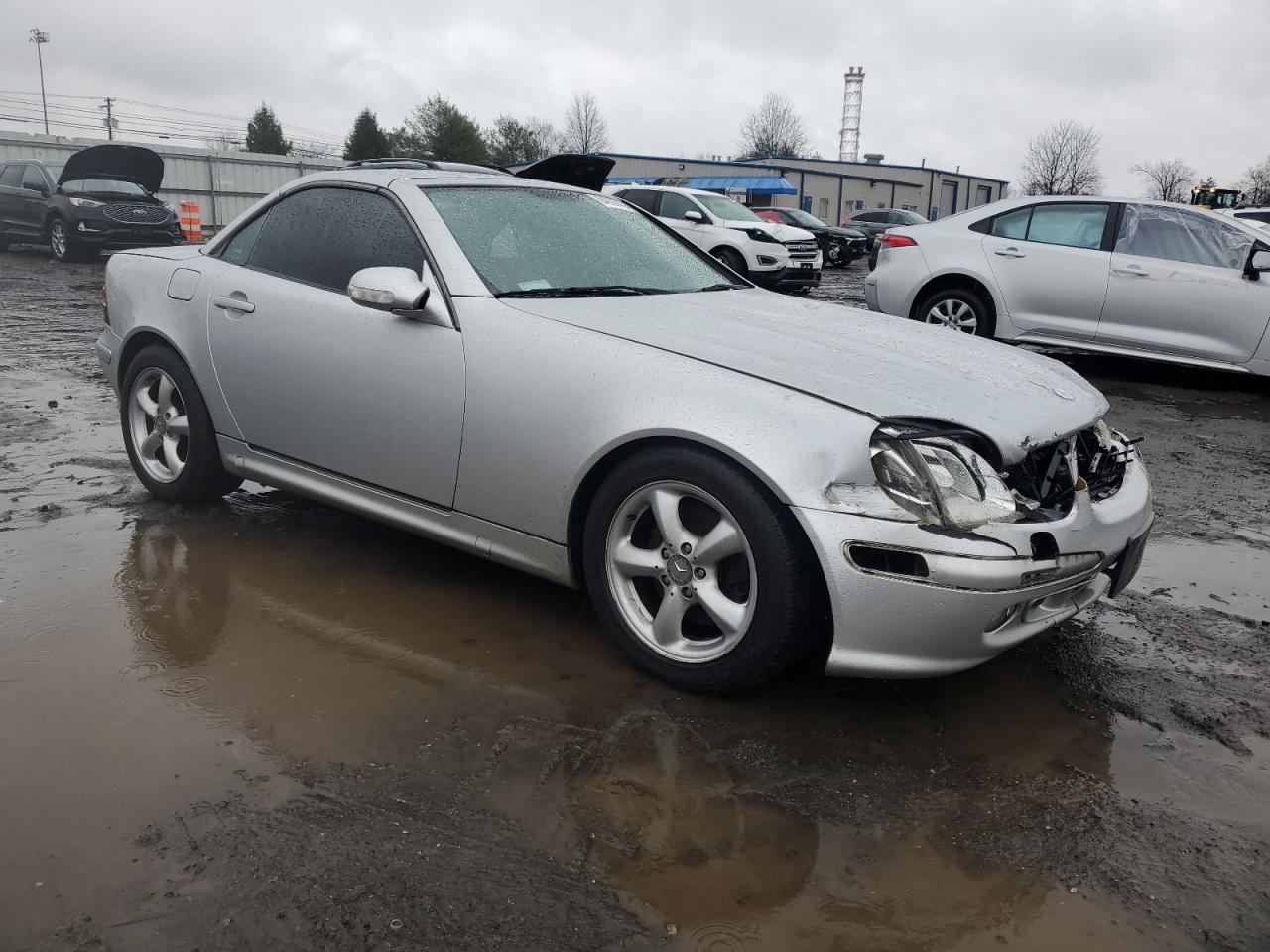 2001 Mercedes-Benz Slk 320 VIN: WDBKK65F71F203791 Lot: 84636434