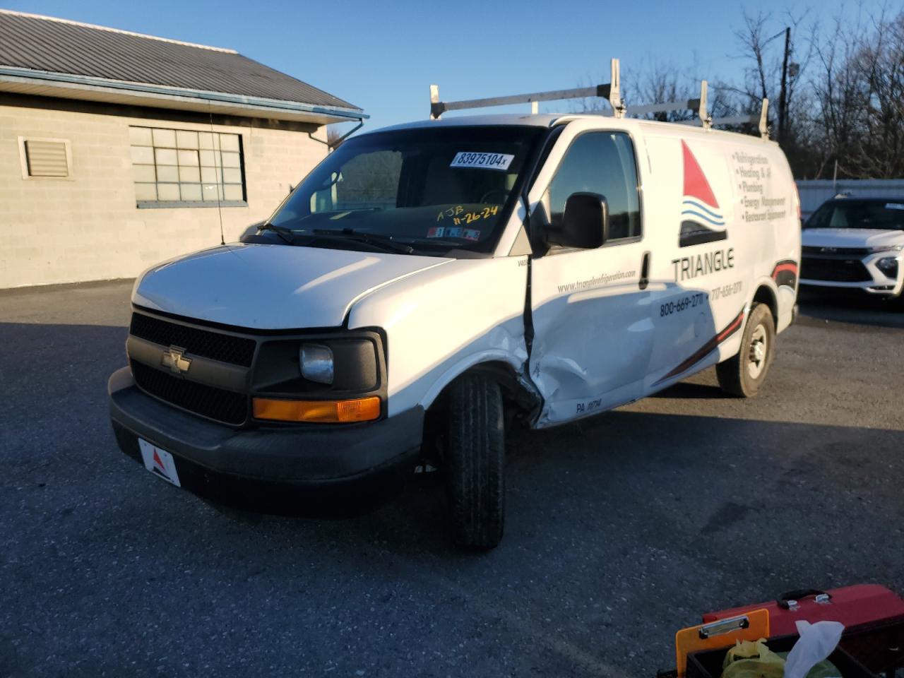 2015 Chevrolet Express G2500 VIN: 1GCWGFCF1F1214488 Lot: 83975104