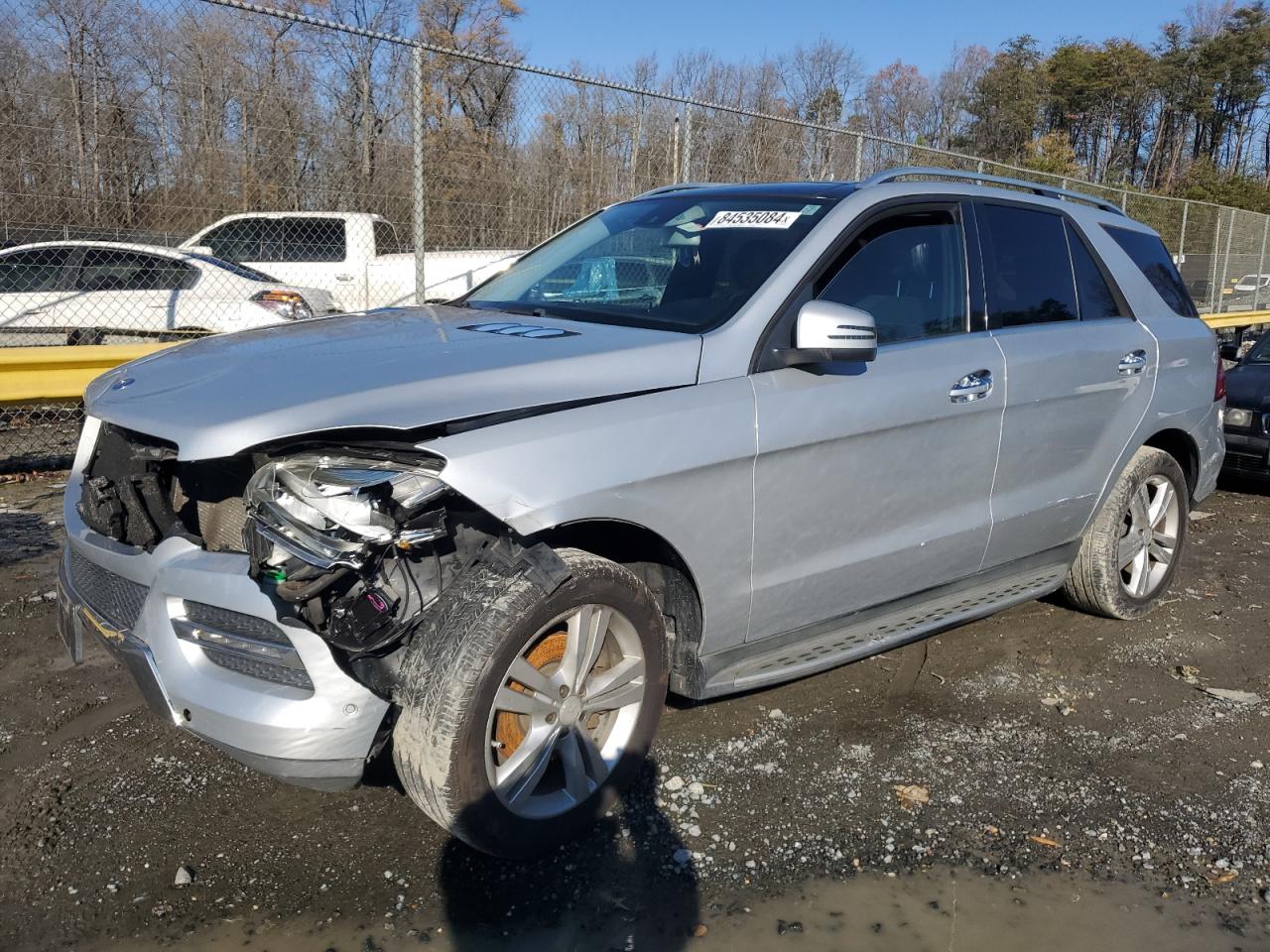 2013 Mercedes-Benz Ml 350 4Matic VIN: 4JGDA5HB8DA150581 Lot: 84535084