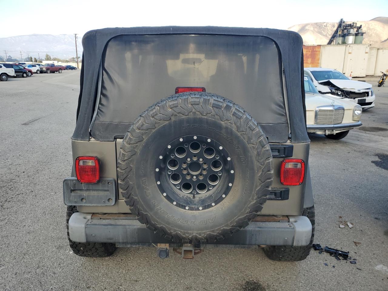 2006 Jeep Wrangler / Tj Sport VIN: 1J4FA49S16P782628 Lot: 86618334