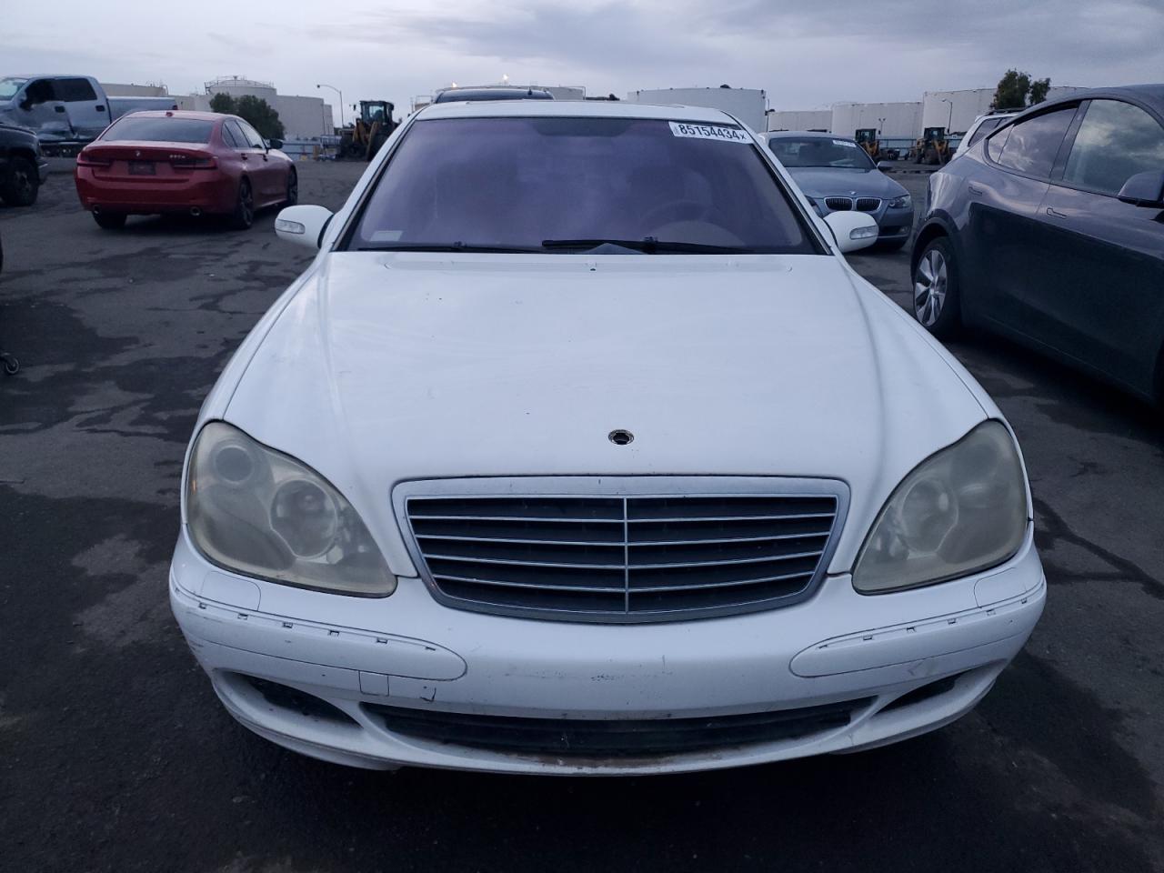 2003 Mercedes-Benz S 500 VIN: WDBNG75J53A351091 Lot: 85154434