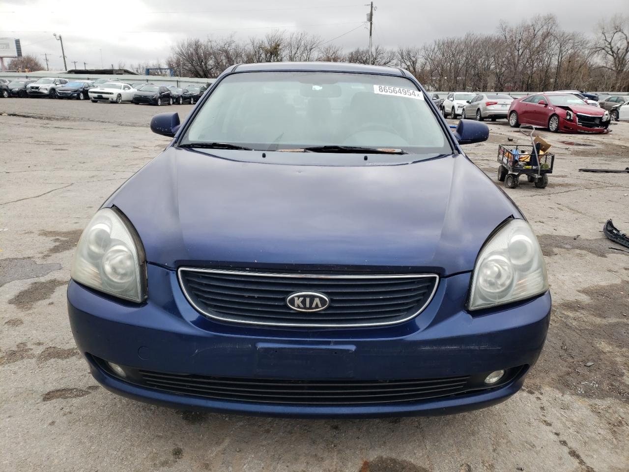 2006 Kia Optima Lx VIN: KNAGE124965063726 Lot: 86564954