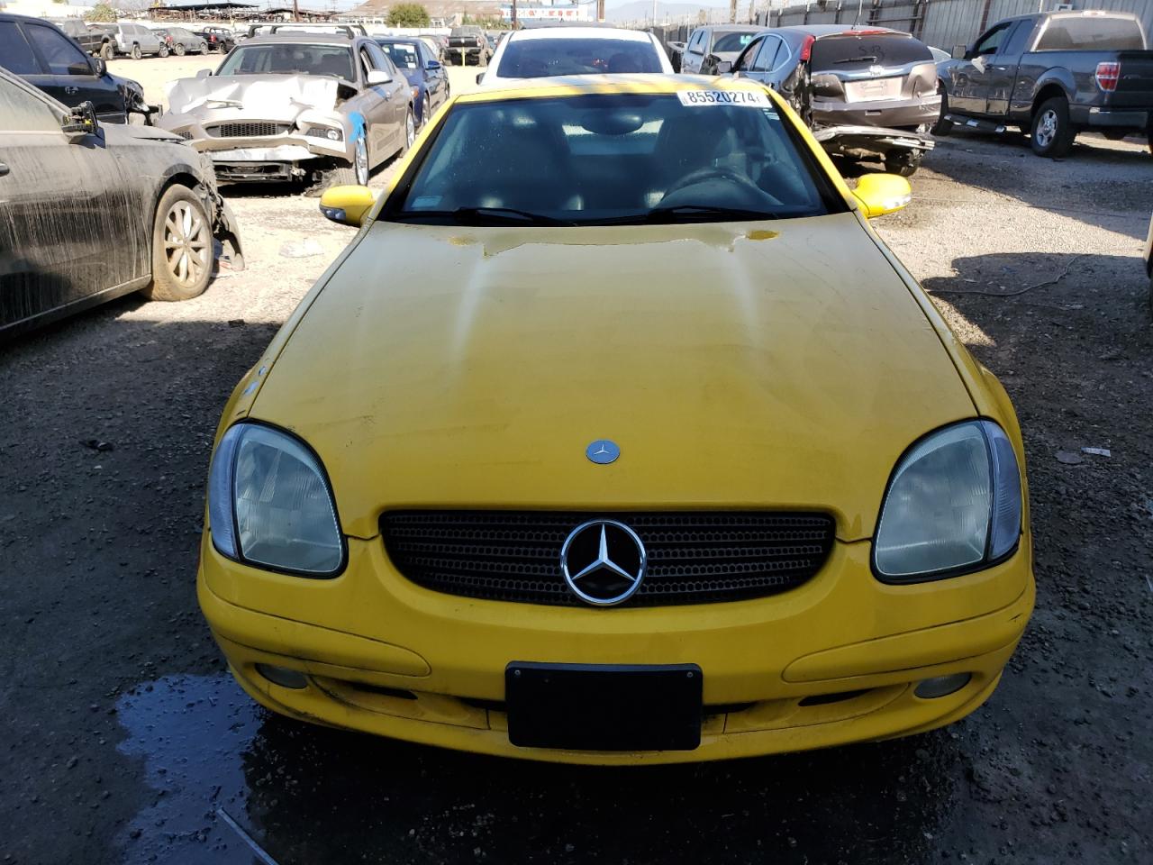 2002 Mercedes-Benz Slk 320 VIN: WDBKK65F72F254855 Lot: 85520274