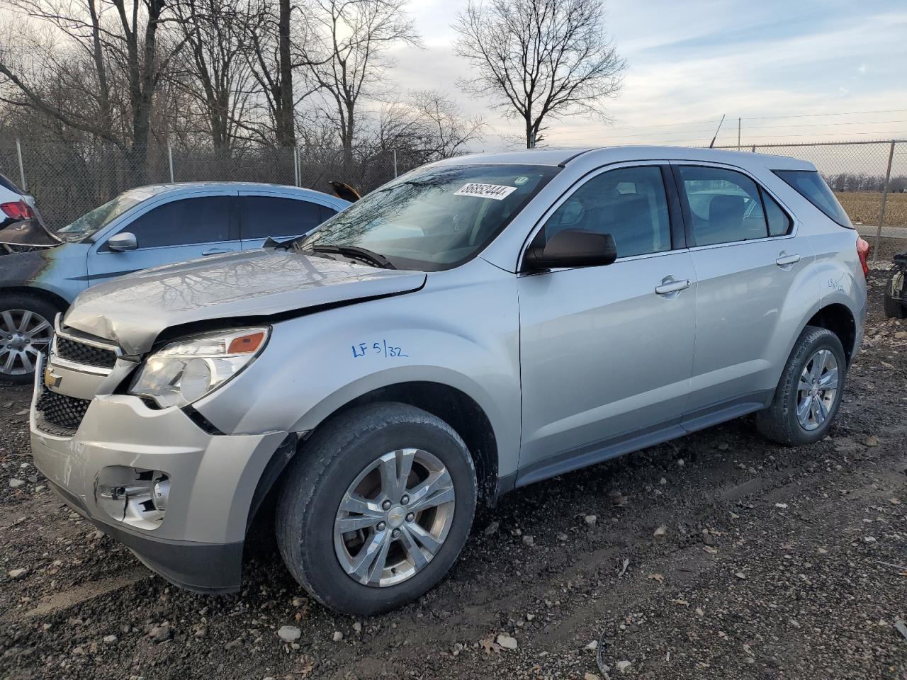 2013 Chevrolet Equinox Ls VIN: 1GNALBEK9DZ117361 Lot: 86852444