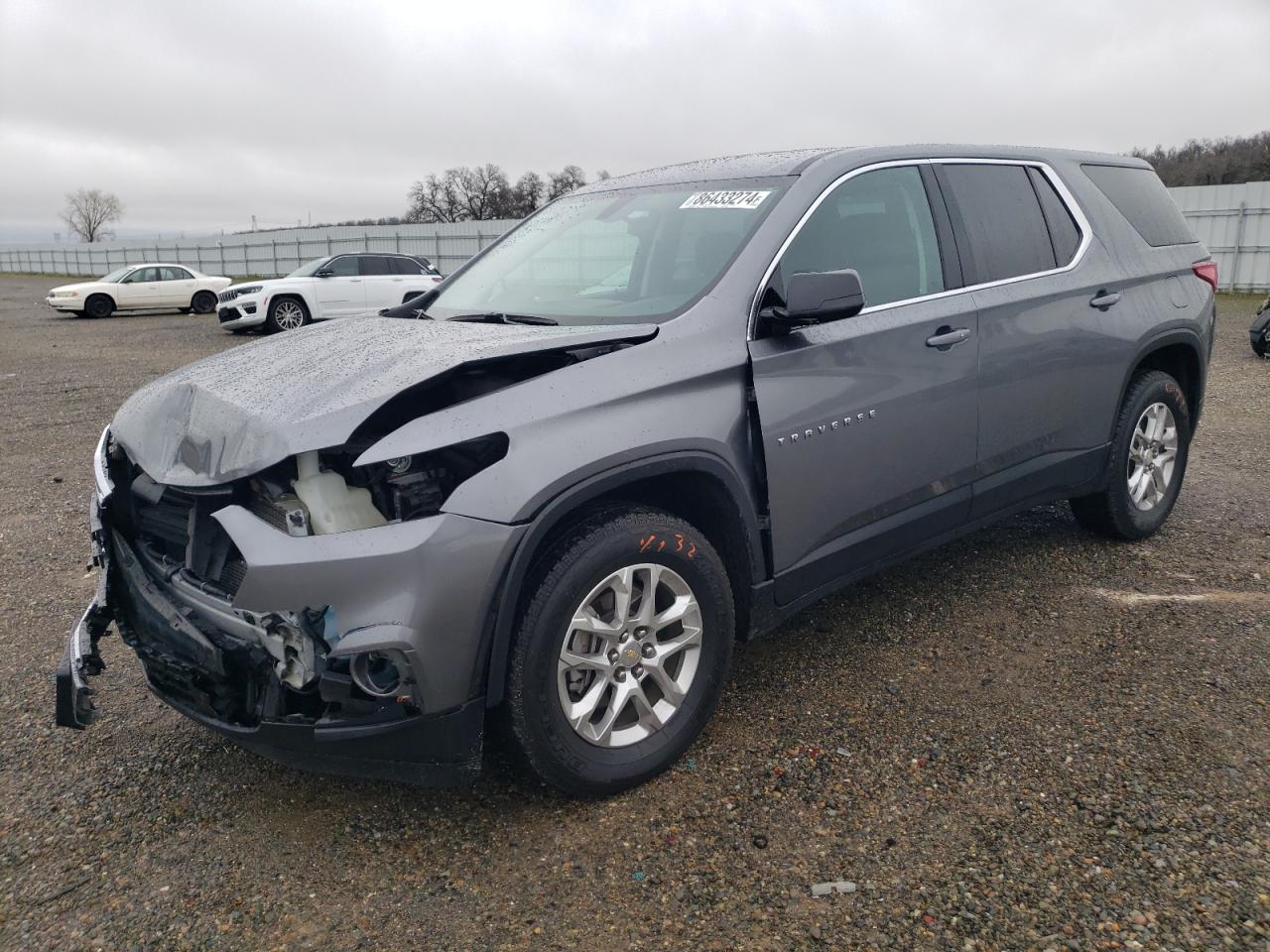 2019 Chevrolet Traverse Ls VIN: 1GNERFKW7KJ275529 Lot: 86433274