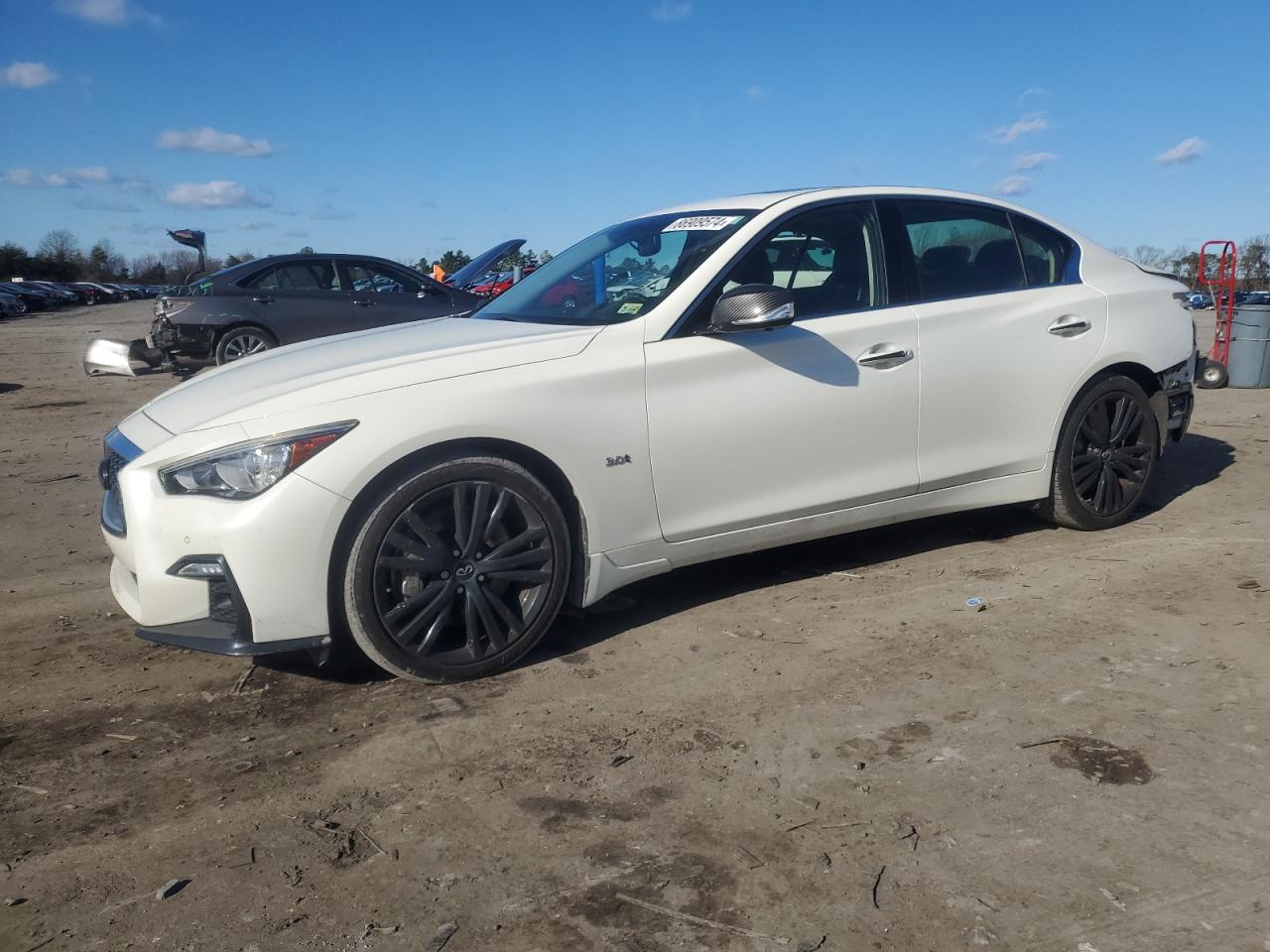 2019 Infiniti Q50 Luxe VIN: JN1EV7AR8KM558013 Lot: 86909574